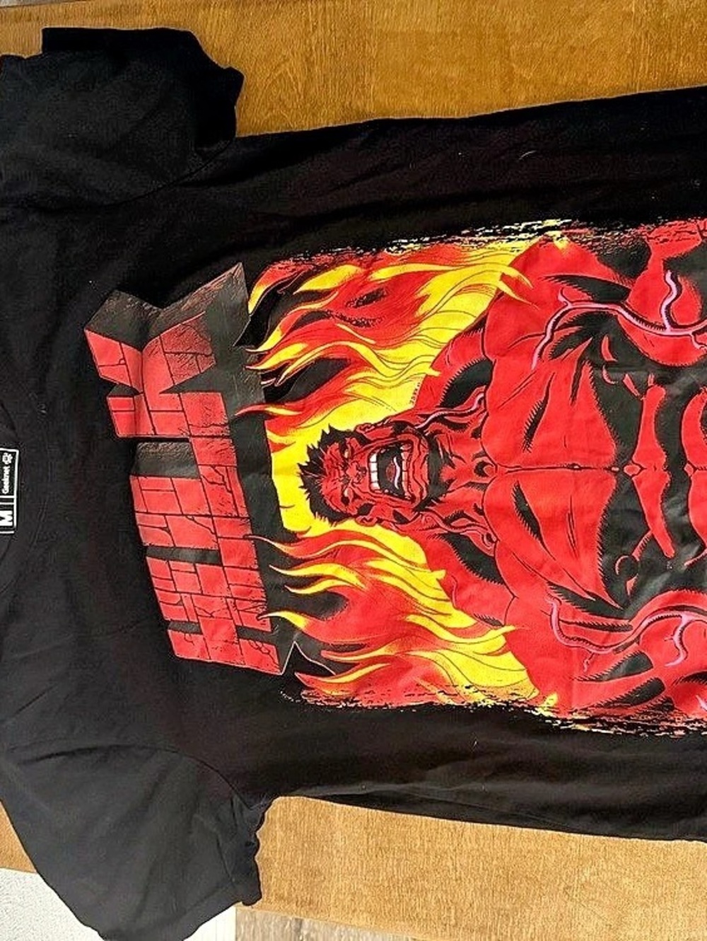 Marvel Studios Deadpool graphic tee Graphic Tee in Black & Red Size Medium Like